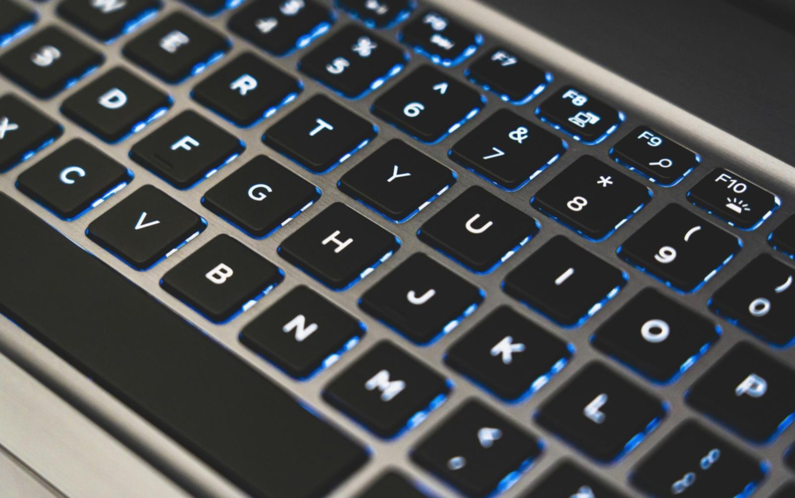 Professional gaming setup used for competitive training